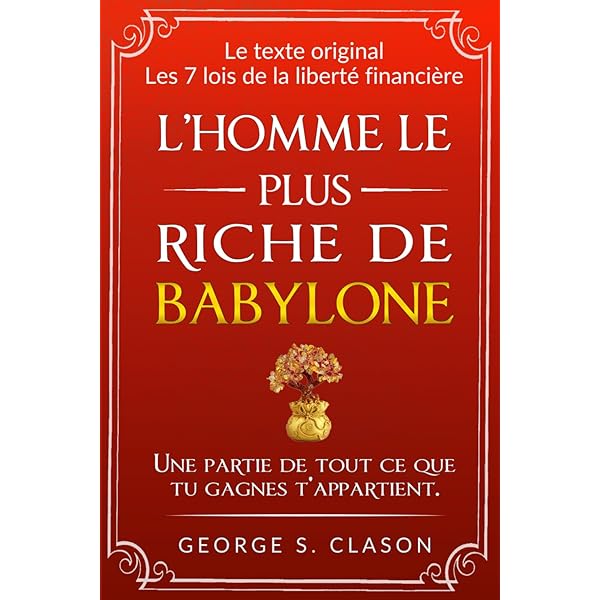 L'homme le plus riche de Babylone - 5,000 FCFA L'homme le plus riche de Babylone - Autres - Fab-vision Librairie