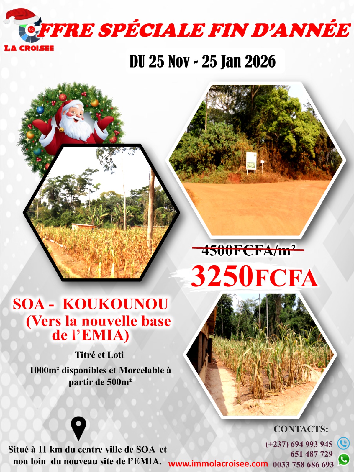 Terrain titré et Loti 