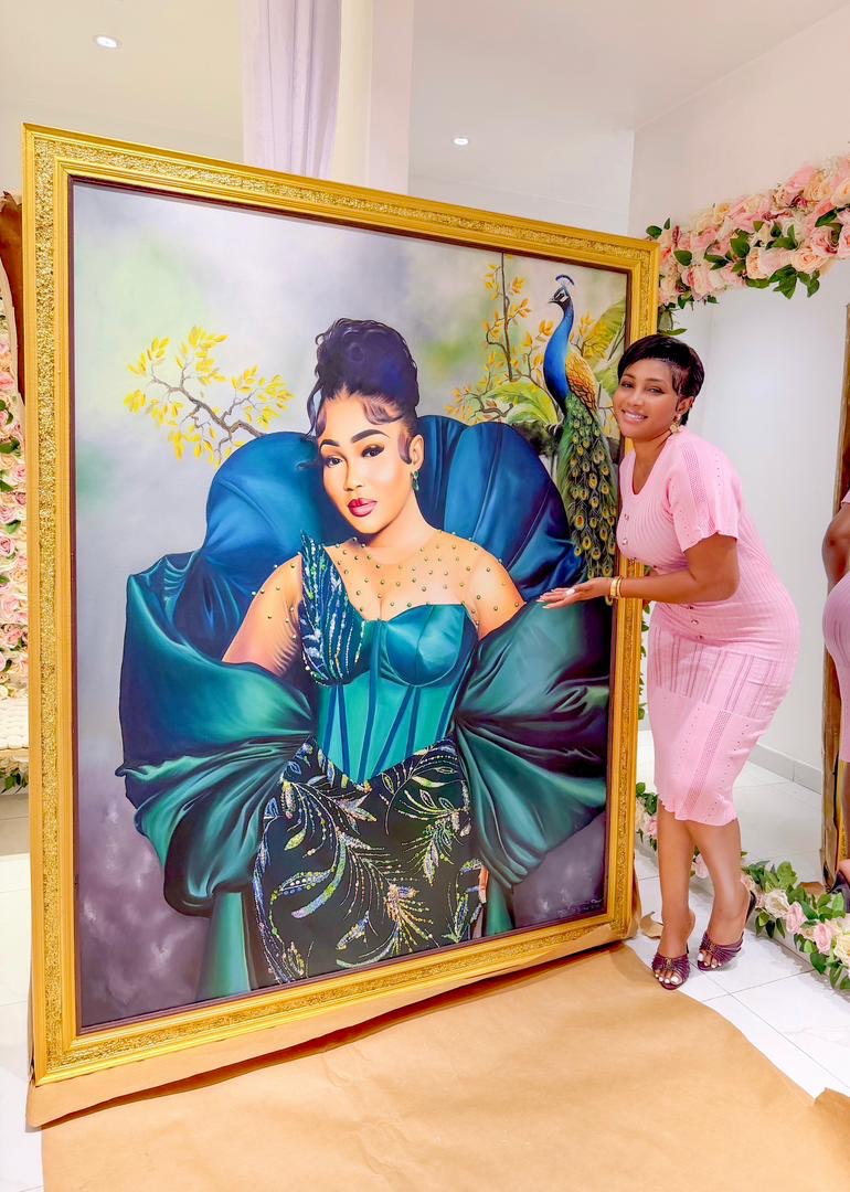 Tableau peint à l’huile 