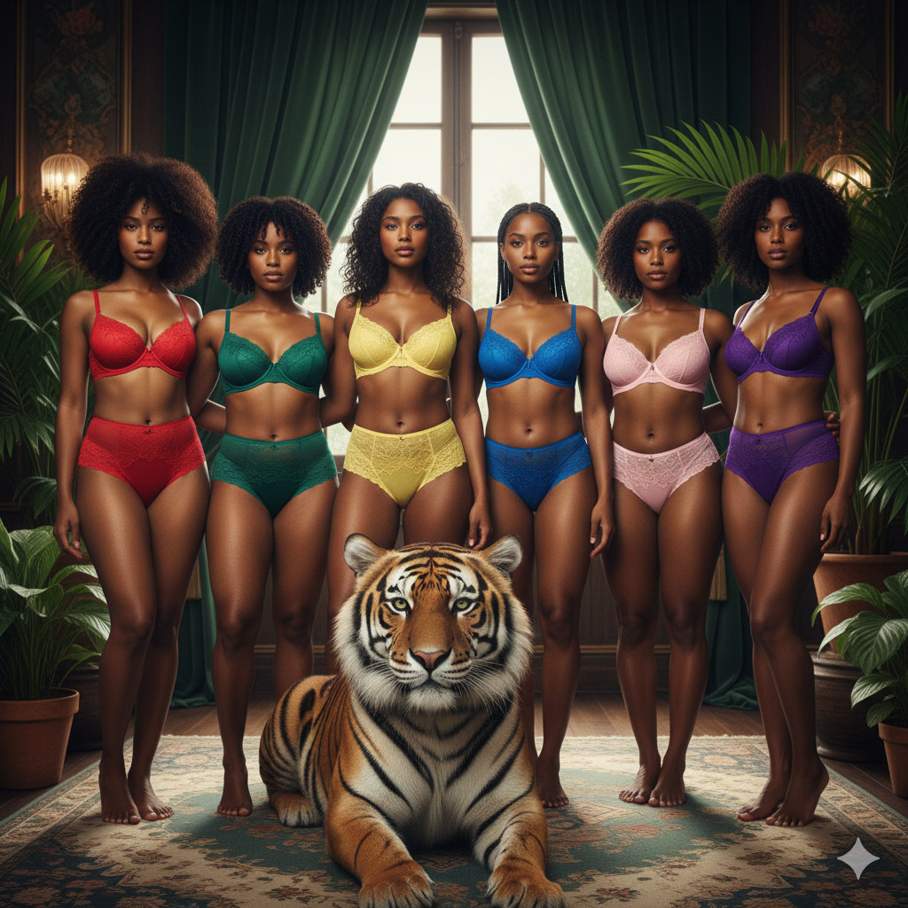 6 ensembles sous-vêtements 