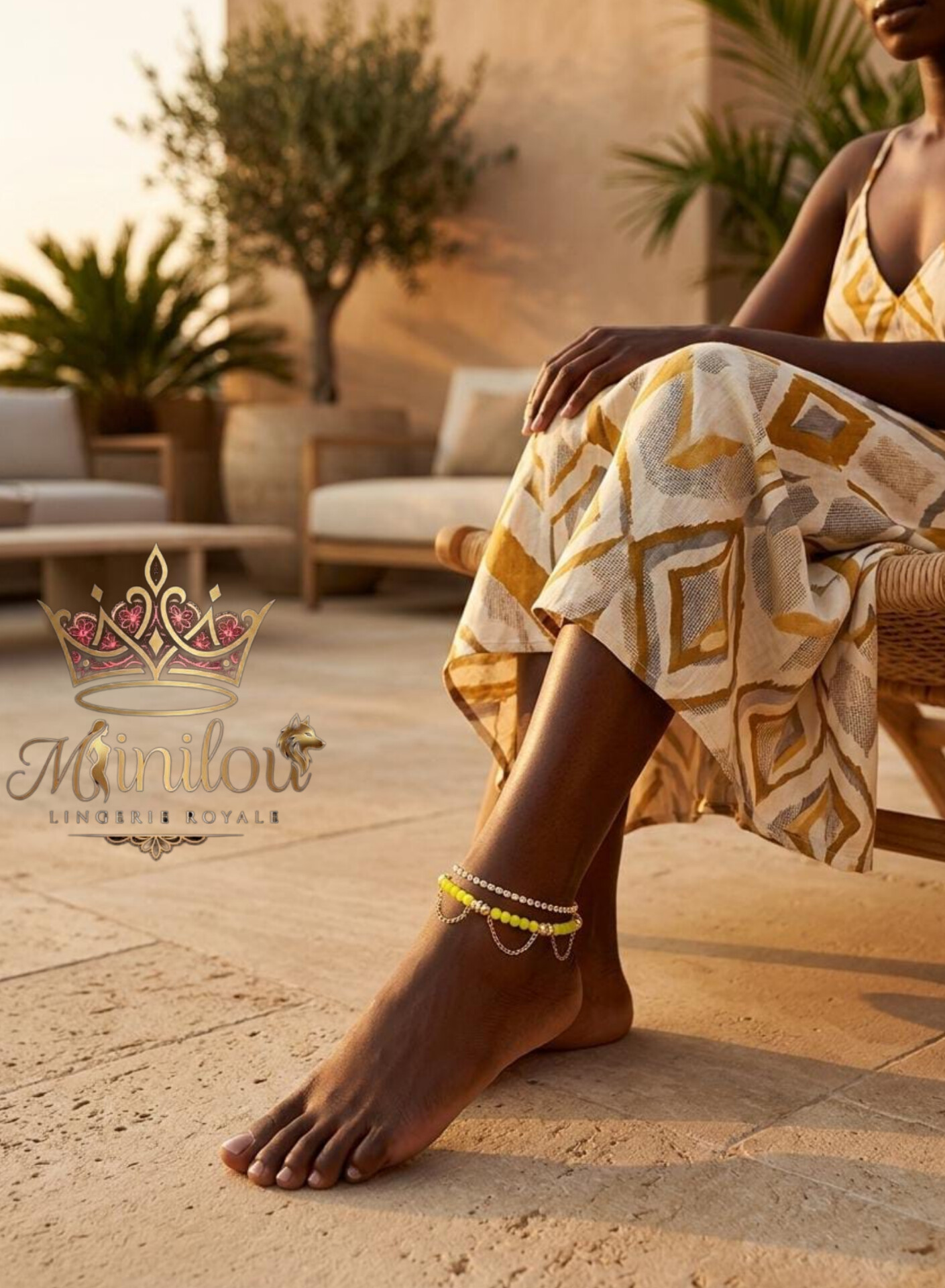 Chevillère - 1,500 FCFA Chevillère - Accessoires - MINILOU LINGERIE ROYALE