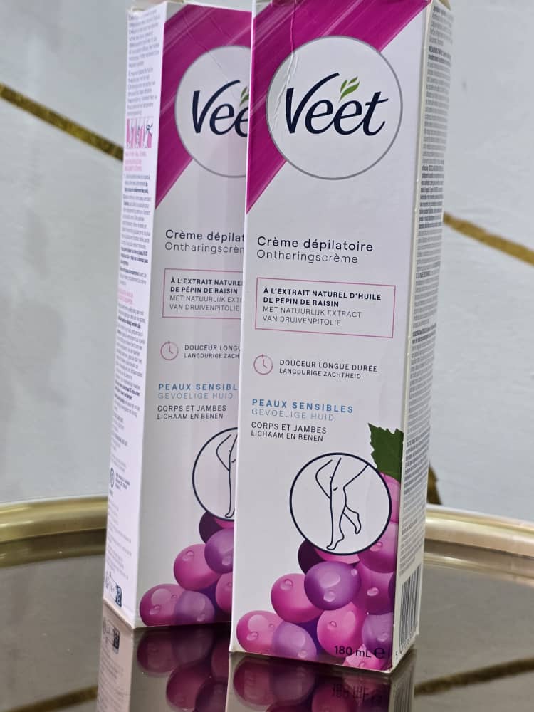 Crème dépilatoire veet