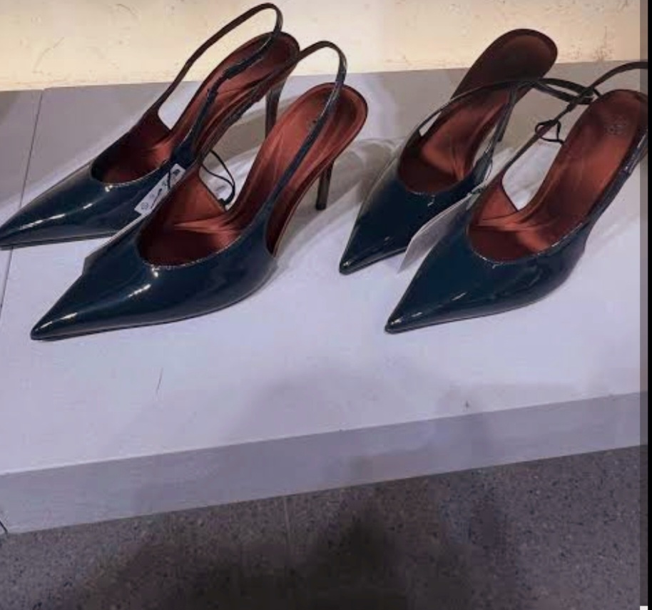  Escarpins Slingback vernis ZARA  - Chaussures - Be Gorgeous