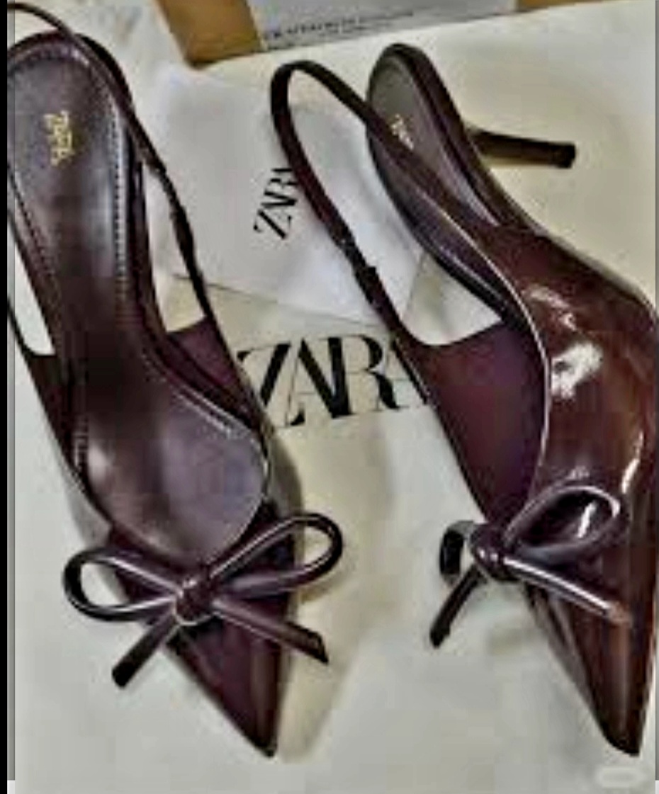 Escarpin Slingback  Zara - Chaussures - Be Gorgeous