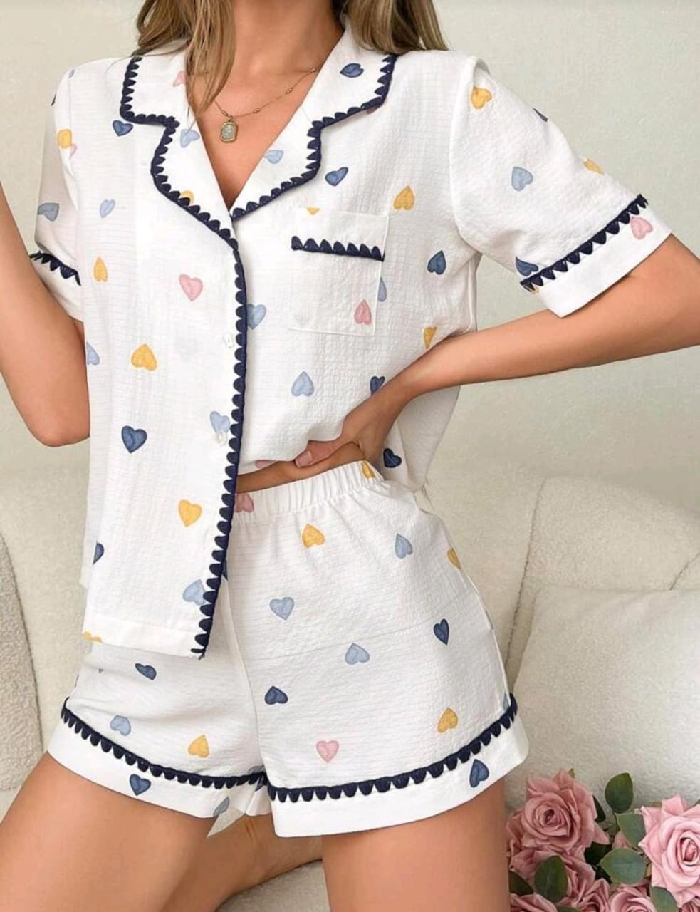 Ensemble pyjama culotte