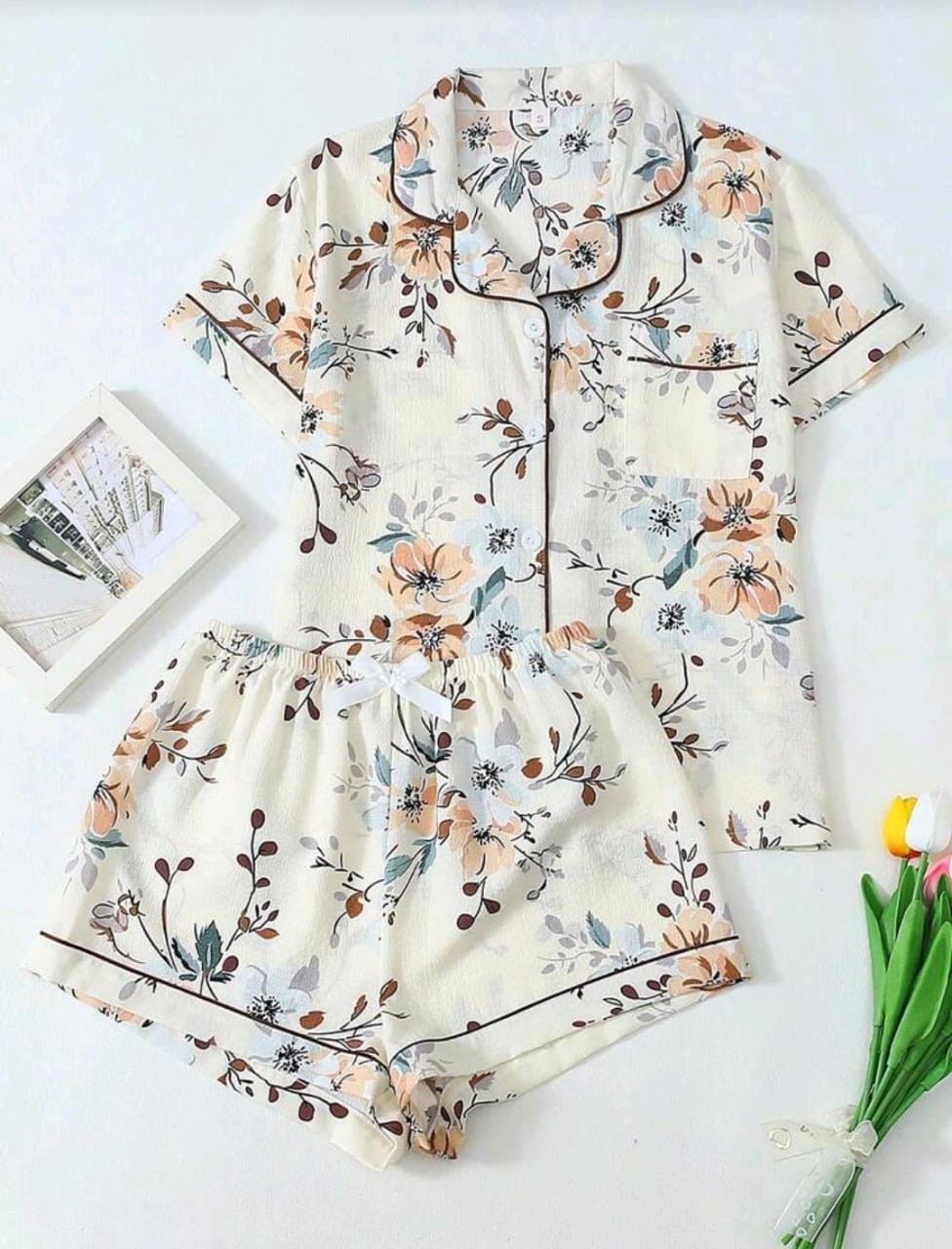 Ensemble culotte pyjama - 5,000 FCFA Ensemble culotte pyjama - Pyjama - Be Gorgeous