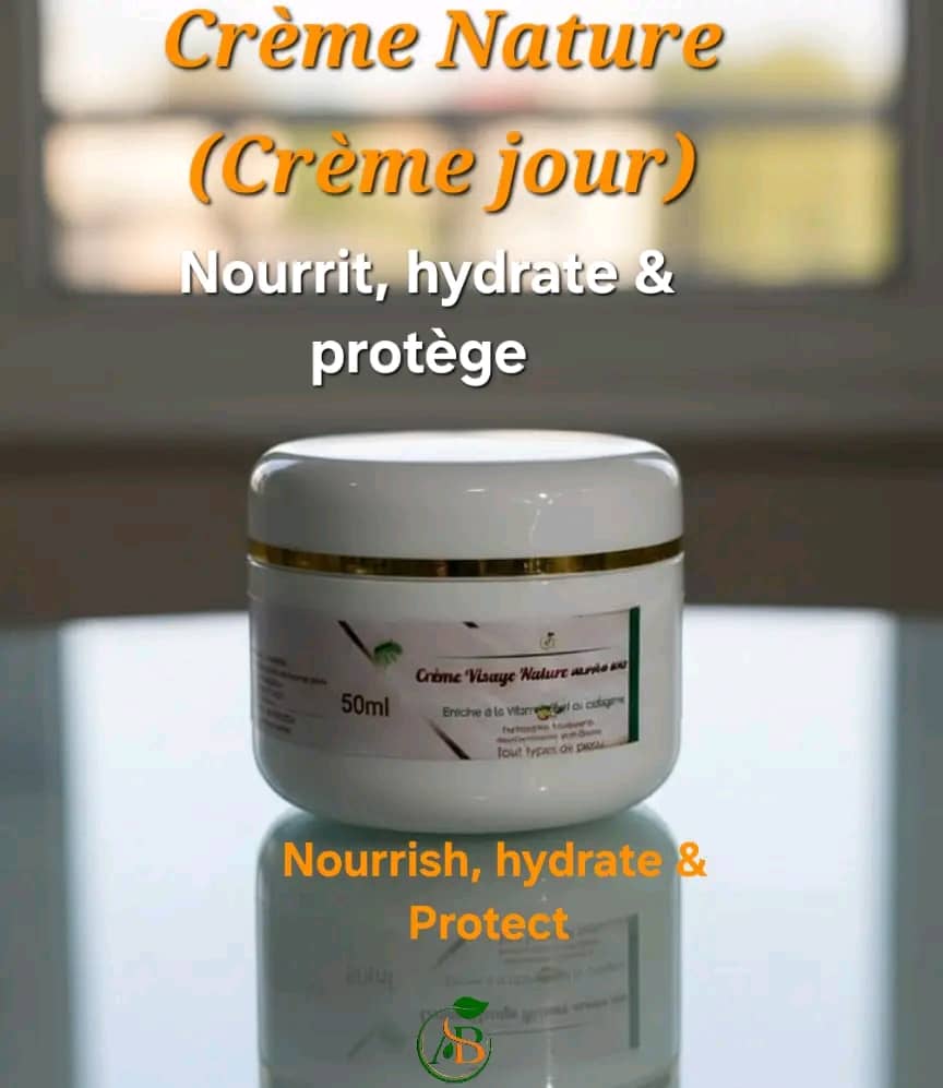 crème visage nature