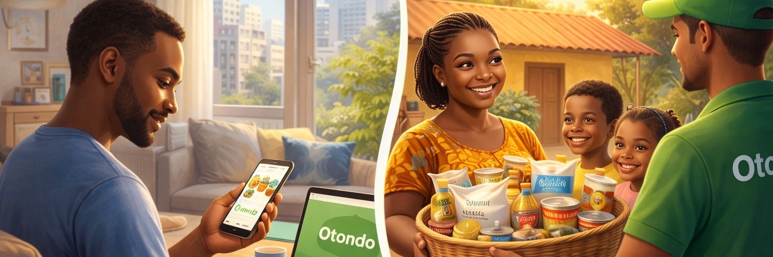 Image de couverture de la boutique undefined - Même à distance, votre soutien compte. 
Paniers alimentaires essentiels livrés à votre famille au Gabon.
Otondo — De loin… mais présent.